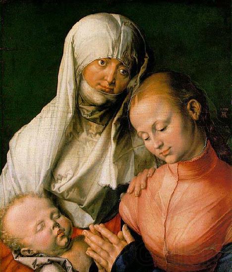 Albrecht Durer St Anne with the Virgin and Child Spain oil painting art